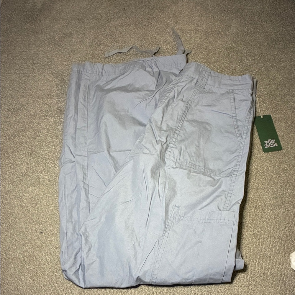 Wild Fable Light Blue Parachute Pants